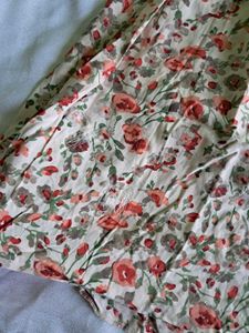 Uniqlo Floral Print Dress - Vintage Style