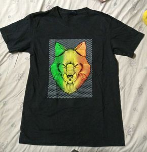 Men's Graphic Wolf T-Shirt