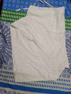 Off White Cotton Leggings Pant ⭐