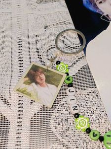 DIY BTS jin keychain 💜
