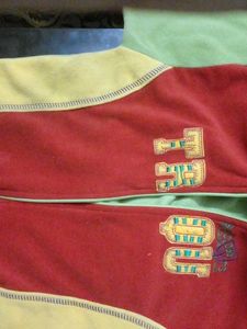 Retro Colorblock Zip-Up Jacket