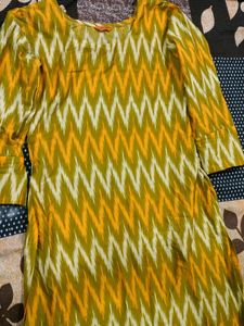 yellow kurta