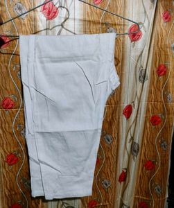 Indya White Palazzo Pants
