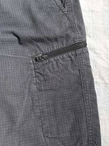 Men's Charcoal Grey Cargo Shorts