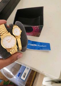 Elegant Gold Watch Set