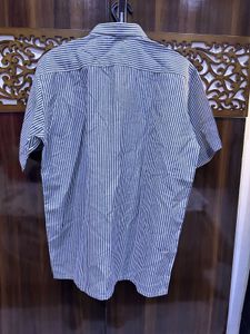 Men's Striped Short Sleeve Shirt