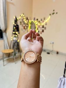 MICHAEL KORS GLITZ DARCI COPPER