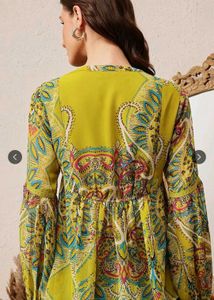 Stylish Green Printed Top