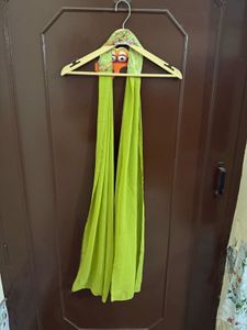Baby Green Festive Embroidered Suit
