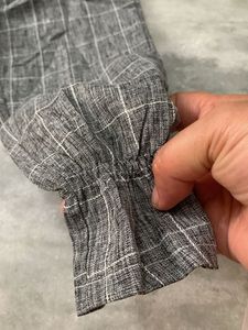 Grey Checked Jumpsuit