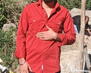 Red Casual Shirt