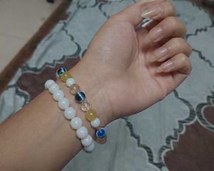 set of 4 Beaded Bracelets