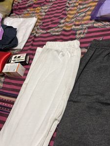 Comfortable White and grey lagging’s