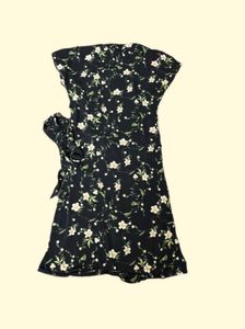 Floral Wrap Dress