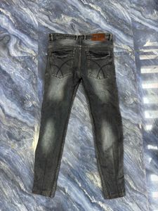 Men's Striped Jeans