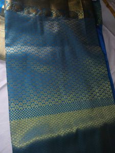 Beautiful Semi bridal Silk Saree with Blouse