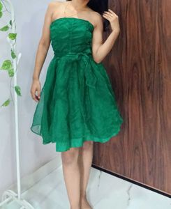 Emerald Green Party Dress