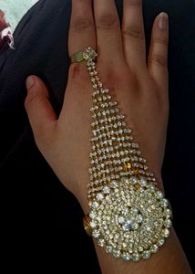 Elegant Hand Harness with Ring