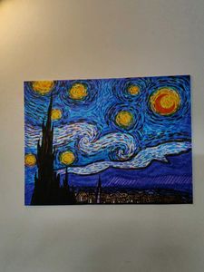 Starry Night Inspired Wall Art