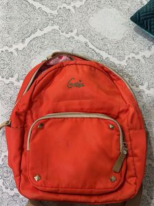 Orange Genie Backpack with Studs