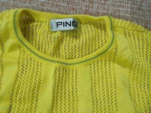 Chic Yellow Sleeveless Top