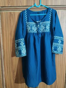 Women Print Anarkali Kurti
