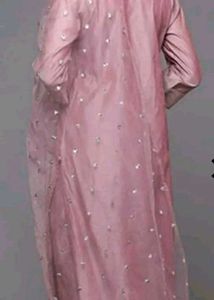 Rose pink Females Kurta Sets*