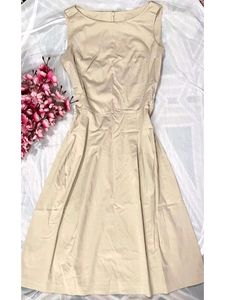 Beige Dress- Made In US