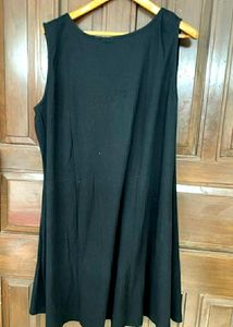 JUNAROSE BLACK A-LINE DRESS