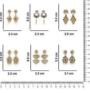 (Buy any 3) Antique Gold Earrings Set(All are new)