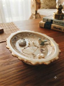 Hand-Painted Thai Decorative Trinket Dish