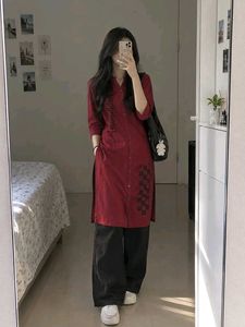 women's graphic kurty