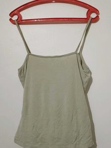 Solid Color Spaghetti Strap Tank Top