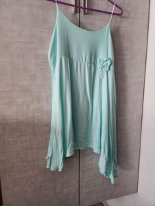 Mint Green Long Top.. hello summer