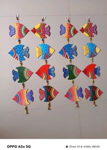 Colorful Fish Wall Hanging