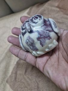 paper weight Vintage Ceramic Owl Figurine