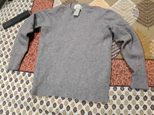Grey Knit Sweater imported 38-40
