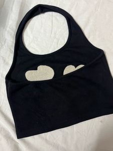 Black halter  top