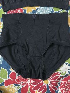 Black Bra &amp; High-Waist Briefs Set