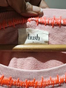 Pink Embellished Long Sleeve Top