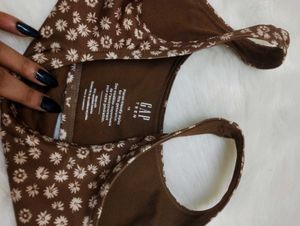 GAP Teen Floral Sports Bra