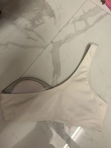 Colorblock Ring Detail Bikini Top