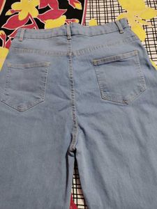 Light Wash Wide Leg Jeans