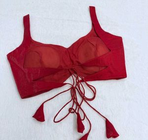Elegant Red Blouse