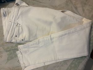 Chic White  Skinny Jeans ZARA