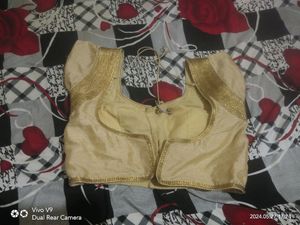 Gold Embellished Blouse