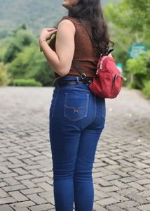 Classic Navy Blue Skinny Fit Jeans
