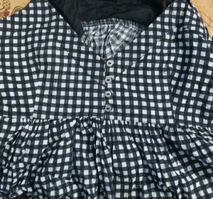 Divided Gingham Cami Top