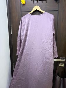Satin Lace Nightgown with robe