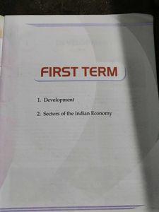 Social Sciences Economics Class X Book